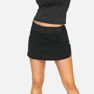 Outdoor Voices Hudson Skort skirt black gray m medium